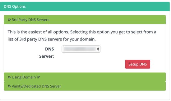 3. taraf SEO DNS sunucuları